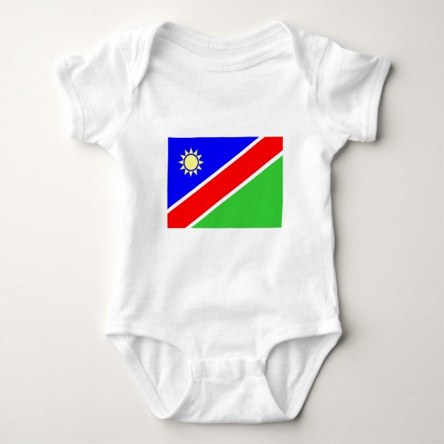 T-shirt Bandeira de Namíbia (Frente)