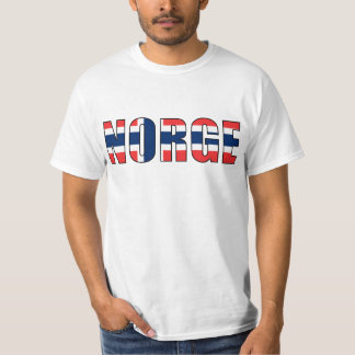 T-shirt Bandeira de Noruega Norge