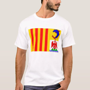 T-shirt Bandeira de Provence-Alpes-Côte-d'Azur