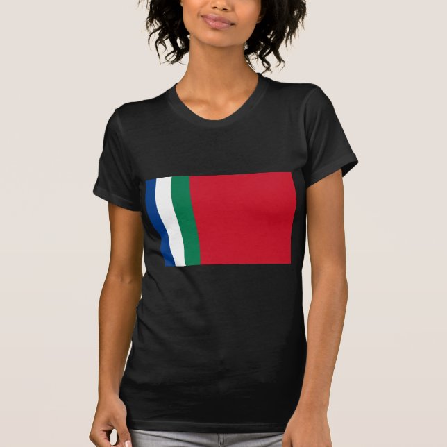 T-shirt Bandeira de Republik Maluku Selatan (Molucanos (Frente)