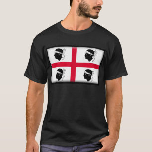 T-shirt Bandeira de Sardinia (Italia)