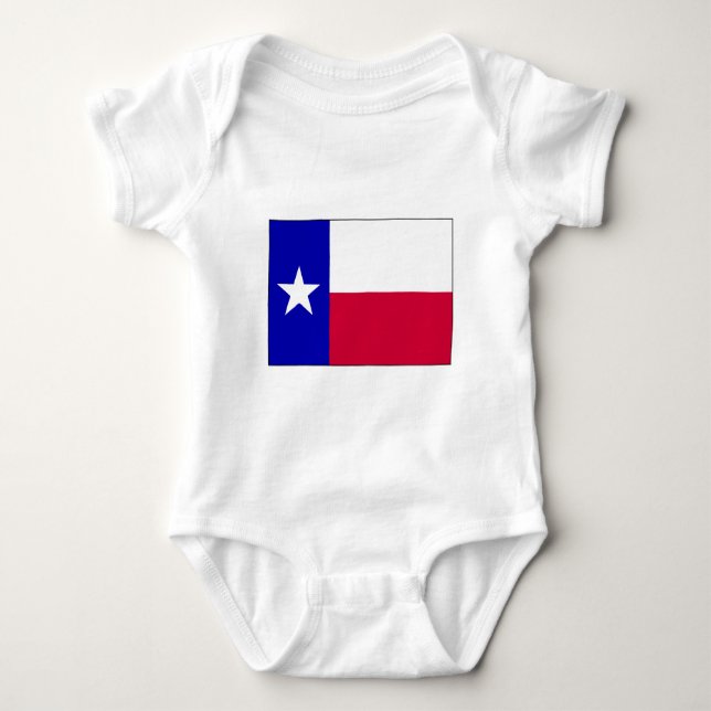 T-shirt Bandeira de Texas (Frente)