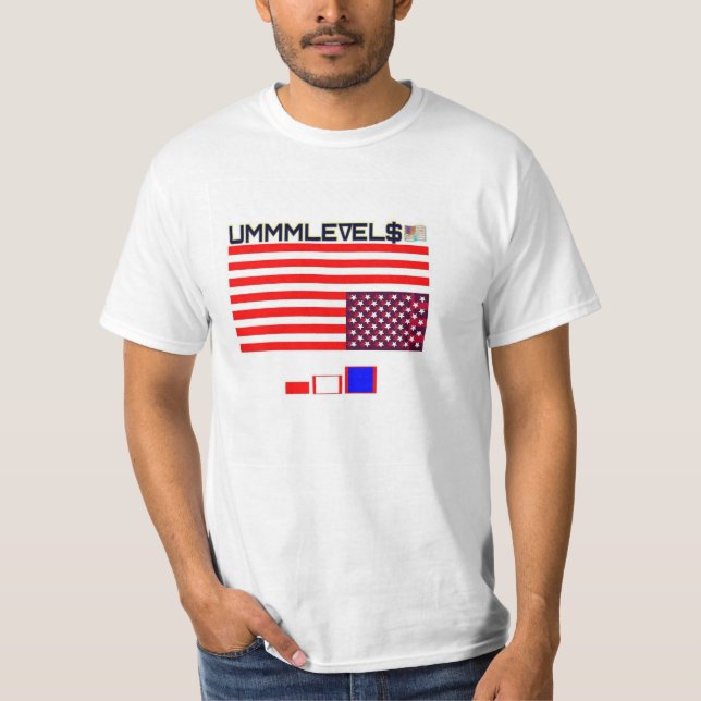 T-shirt Bandeira de Ummm u$a (Frente)