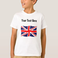 Bandeira de Union Jack - customizável com seu