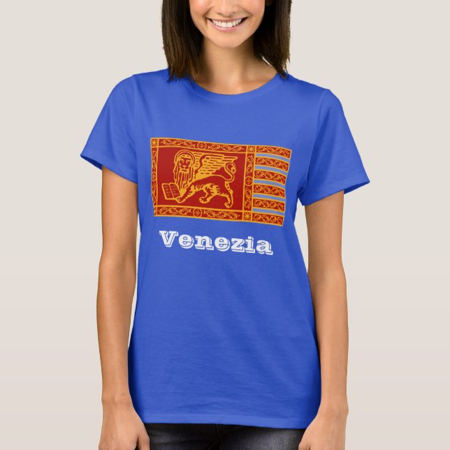 T-shirt Bandeira de Veneza (Frente)