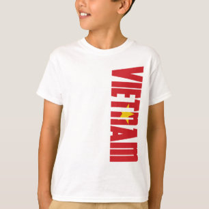 T-shirt Bandeira de Vietnam