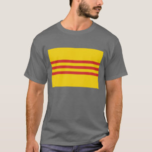 T-shirt Bandeira de Vietnam sul