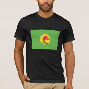 T-shirt Bandeira de Zaire