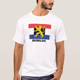 T-shirt Bandeira do Benelux