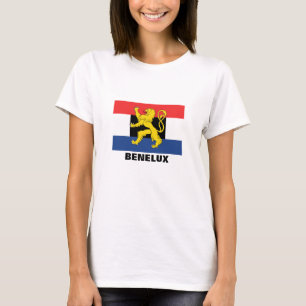 T-shirt Bandeira do Benelux
