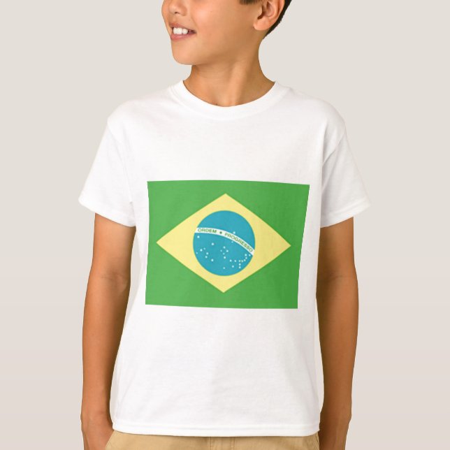 T-shirt Bandeira do Brasil (Frente)