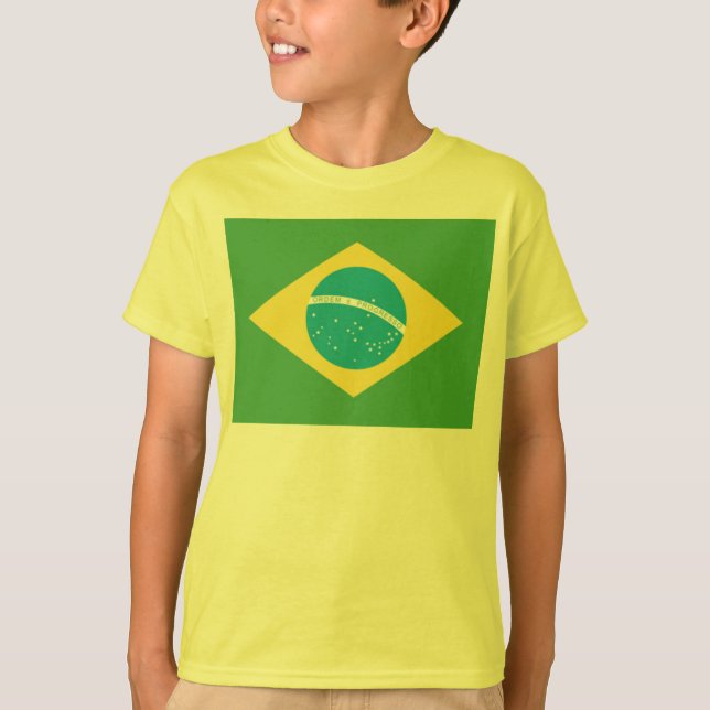T-shirt Bandeira do Brasil (Frente)
