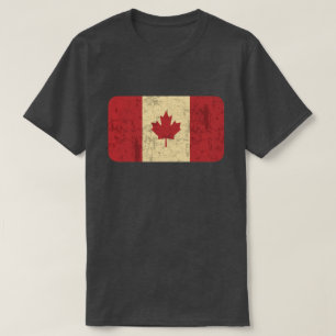 T-shirt Bandeira do Canadá desapontada