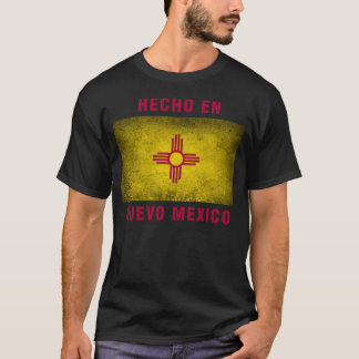 T-shirt - bandeira do en Nuevo México de Hecho