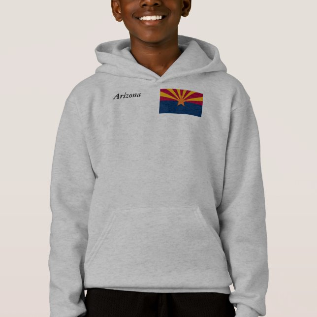 T-shirt Bandeira do estado da arizona (Frente)