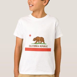 T-shirt Bandeira do Estado da Califórnia
