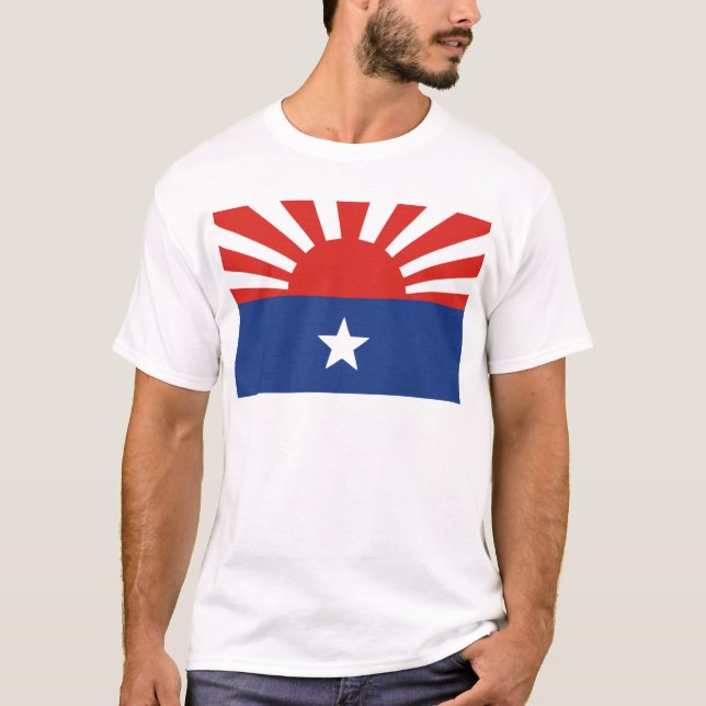 T-shirt Bandeira do exército de libertação nacional de (Frente)