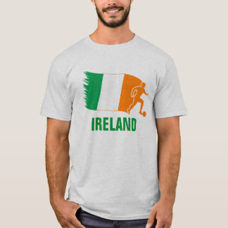 T-shirt Bandeira do futebol de Ireland