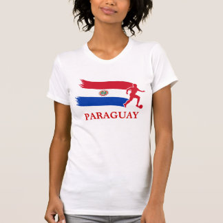 T-shirt Bandeira do futebol de Paraguai