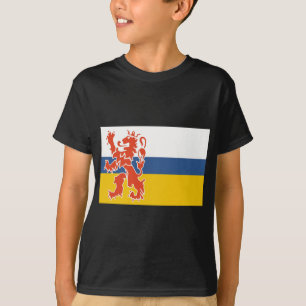 T-shirt Bandeira do Limburgo neerlandês