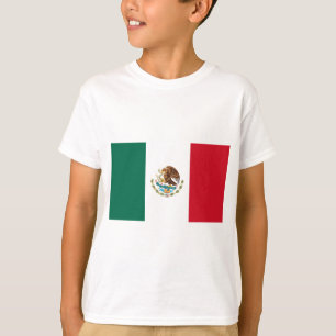 T-shirt Bandeira do México