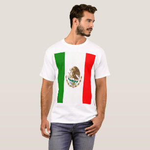 T-shirt Bandeira do México