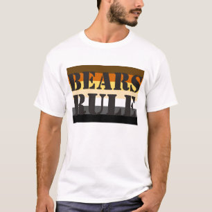 T-shirt Bandeira do Orgulho dos Ursos Reinam