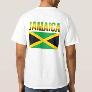 T-shirt Bandeira Do Orgulho Jamaicano Na Jamaica