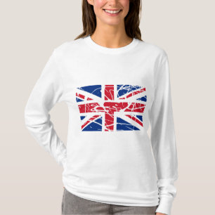 T-shirt Bandeira do Reino Unido excelente