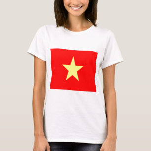 T-shirt bandeira do vietname