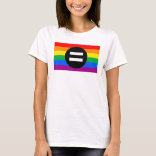 T-shirt Bandeira dos direitos dos homossexuais