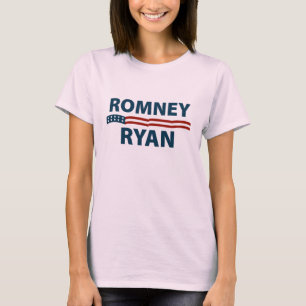 T-shirt Bandeira dos Estados Unidos de Romney-Ryan