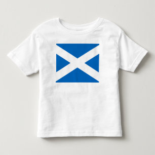 T-shirt Bandeira escocesa da cruz de Scotland St Andrew