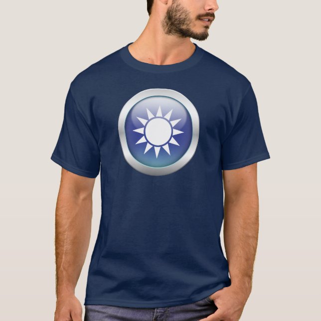 T-shirt Bandeira "esfera " de Formosa (Frente)