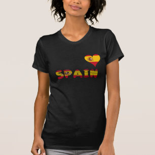 T-shirt Bandeira espanhola