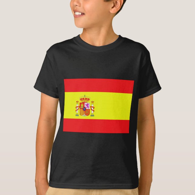 T-shirt Bandeira espanhola (Frente)