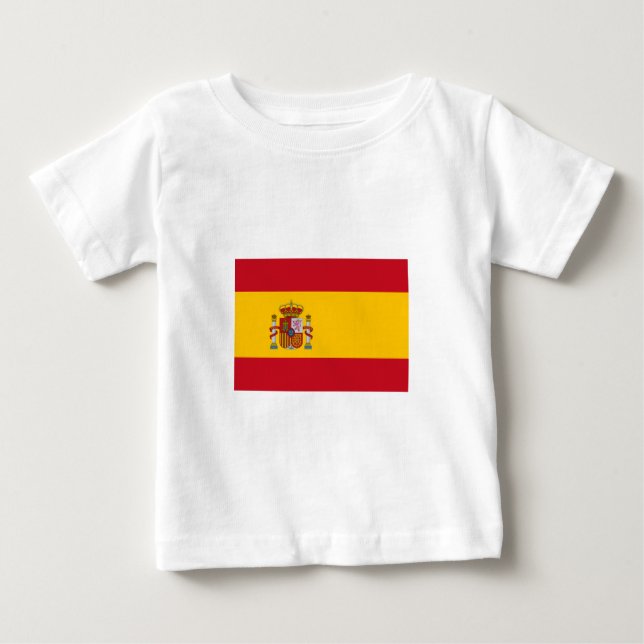 T-shirt Bandeira espanhola (Frente)