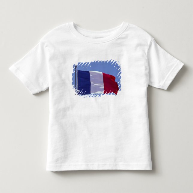 T-shirt bandeira francesa (Frente)