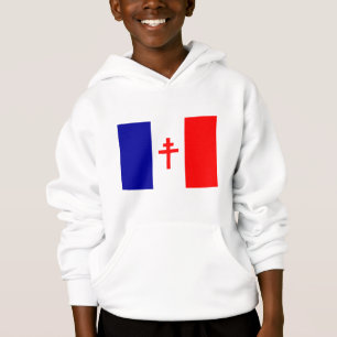 T-shirt Bandeira francesa livre das forças