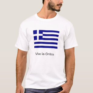 T-shirt Bandeira Grécia