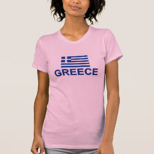 T-shirt Bandeira grega 1