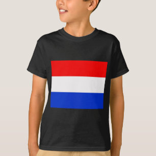 T-shirt Bandeira Holandesa
