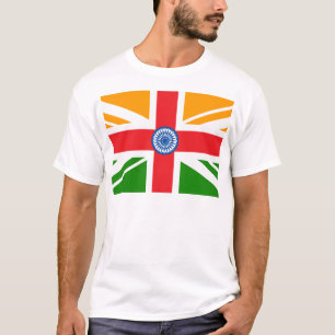 T-shirt Bandeira indiana Anglo