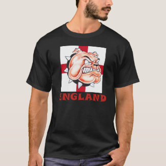 T-shirt Bandeira inglesa INGLATERRA do buldogue e do
