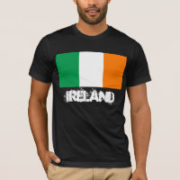 Bandeira Irlanda e Irlanda (Dublin, Cork, Limerick