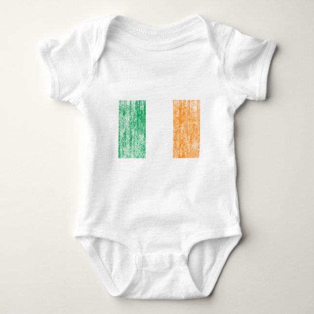 T-shirt bandeira irlandesa (Frente)