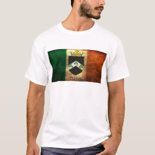 T-shirt Bandeira Irlandesa de Davis Crest