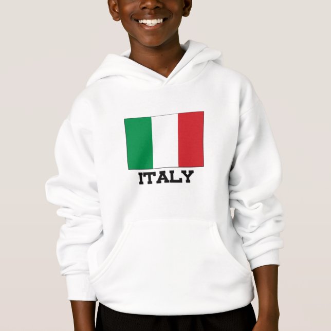 T-shirt Bandeira Itália (Frente)