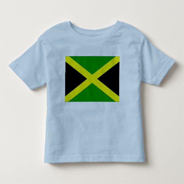 T-shirt Bandeira jamaicana (Frente)