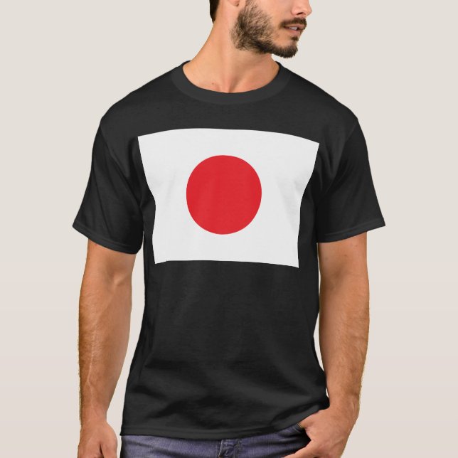 T-shirt bandeira japonesa (Frente)